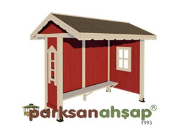 Ahşap Otobüs Durakları