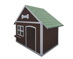 Ahşap Köpek Kulübesi - 71100