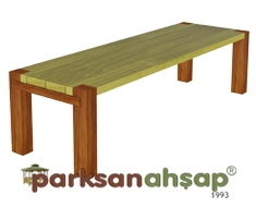 Ahşap Bank 140(L)x40(W)x45(H) - 70610