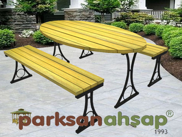 Bahçe Mobilyaları (Oturma Grubu) 140(L)x155(W)x75(H) 70783