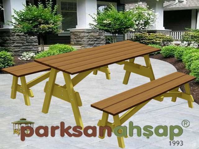 Bahçe Mobilyaları (Oturma Grubu) 180(L)x160(W)x75(H) 70781