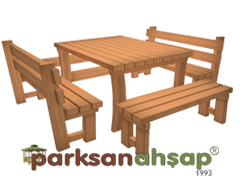 Bahçe Mobilyaları (Oturma Grubu) 250(L)x248(W)x75(H) 70794