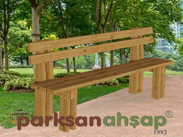 Ahşap Bank 195(L)x30(W)x45(H) - 70623