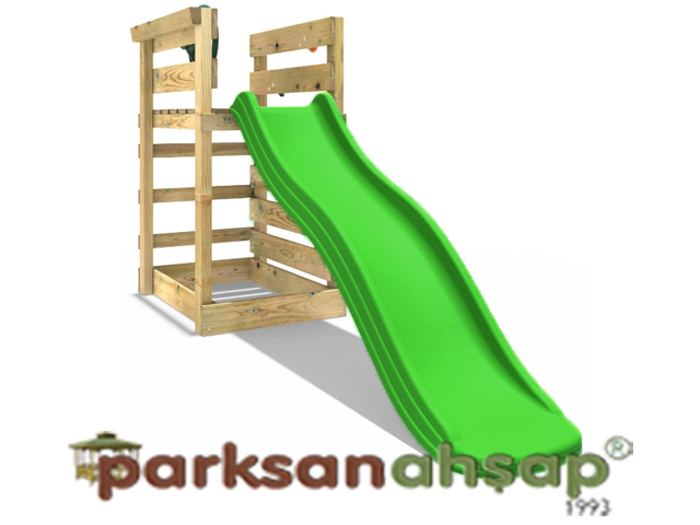 30602 - Ahşap Bahçe Kaydırak
