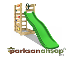 30602 - Ahşap Bahçe Kaydırak