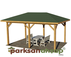 Ahşap Kamelya Dikdörtgen 300(L)x500(W)x330(H) - 70217