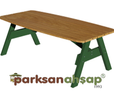 Ahşap Dikdörtgen Masa 195(L)x89(W)x75(H)-70716