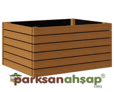 Ahşap Saksı 100(L)x60(W)x60(H) - 70818
