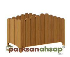 Ahşap Saksı 90(L)x45(W)x65(H) - 70812