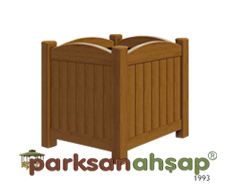 Ahşap Saksı 40(L)x40(W)x40(H) - 70804