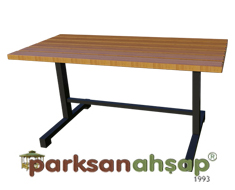 Ahşap Dikdörtgen Masa (Profil Ayak) 120(L)x60(W)x75(H)-70744