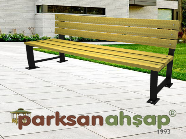 Metal Ayak Bank 140(L)x30(W)x85(H) - 70648