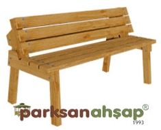 Ahşap Bank 140(L)x30(W)x45(H) - 70626
