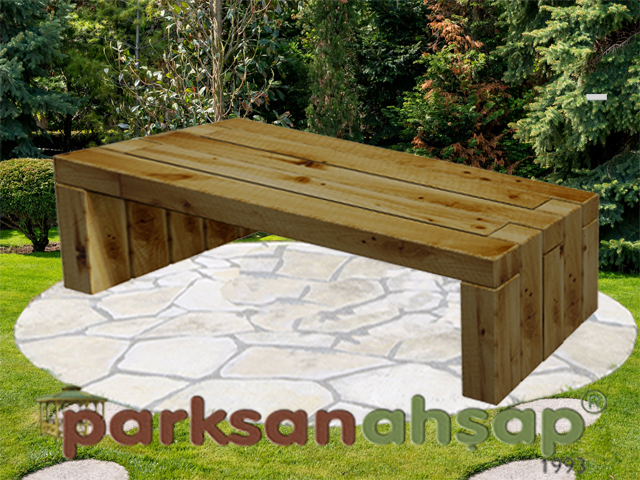 Ahşap Bank 120(L)x45(W)x45(H) - 70602