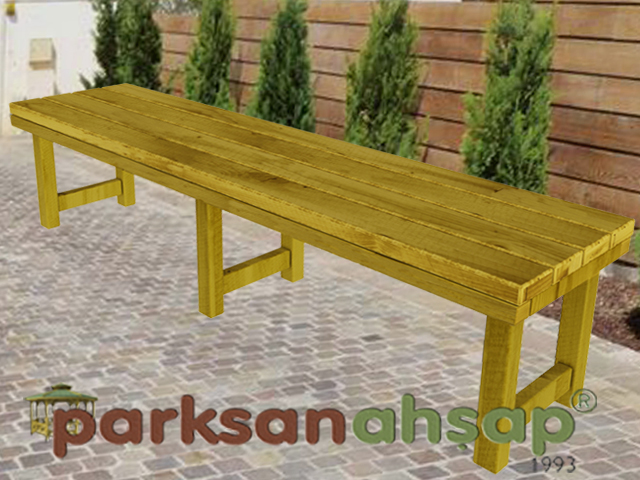 Ahşap Bank 250(L)x40(W)x45(H) - 70616