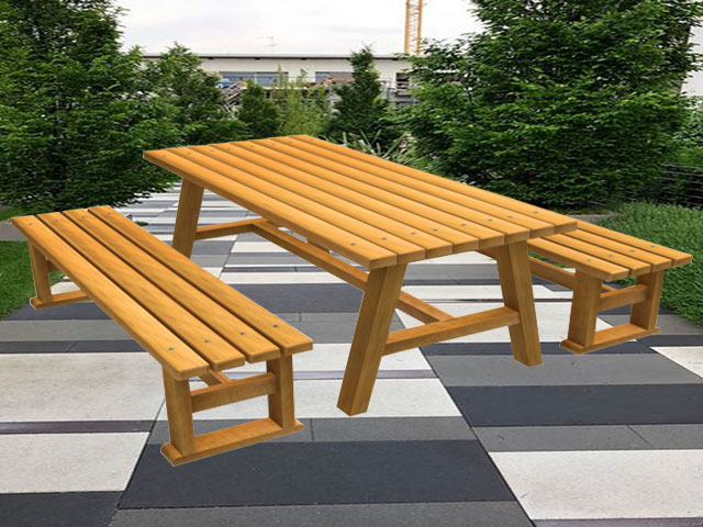 Bahçe Mobilyaları (Oturma Grubu) 205(L)x140(W)x75(H) 70779