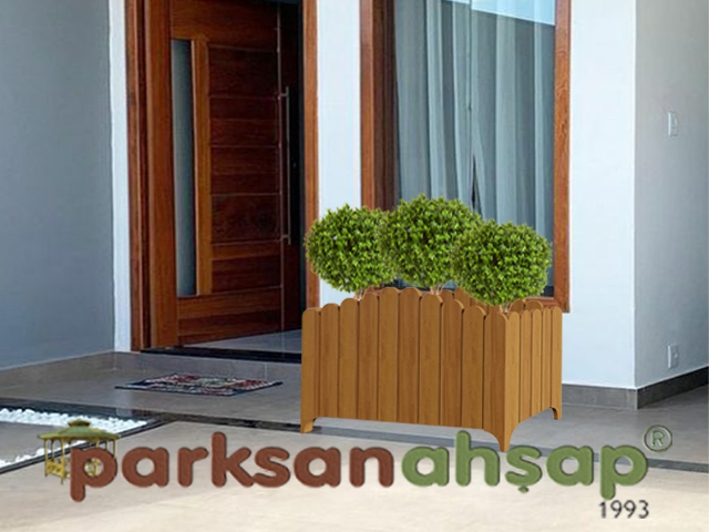 Ahşap Saksı 90(L)x45(W)x65(H) - 70812