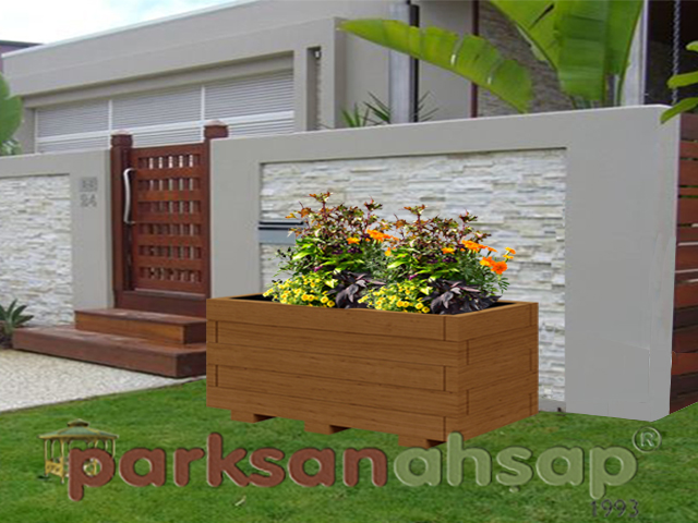 Ahşap Saksı 90(L)x40(W)x50(H) - 70815