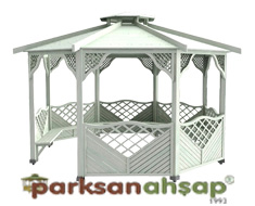 Ahşap Kamelya Sekizgen 400(L)x400(W)x330(H) - 70169