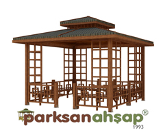 Ahşap Kamelya Dikdörtgen 300(L)x400(W)x330(H) - 70211