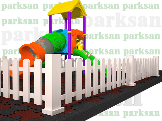 Ahşap Dış Mekan Oyun Alanı Çiti - 70992