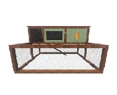 Ahşap Tavşan Evi - 71132