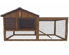 Ahşap Tavşan Evi - 71136