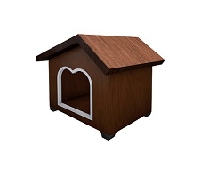 Ahşap Kedi Kulübesi - 71124