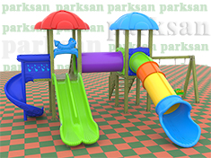 Ahşap Çocuk Oyun Parkı  (Klasik Seri) - 51607