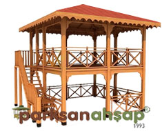 Ahşap İki Katlı Kamelya - 70250