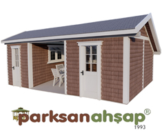 Ahşap İki Odalı Kamelya 300(L)x900(W)x330(H) - 70270