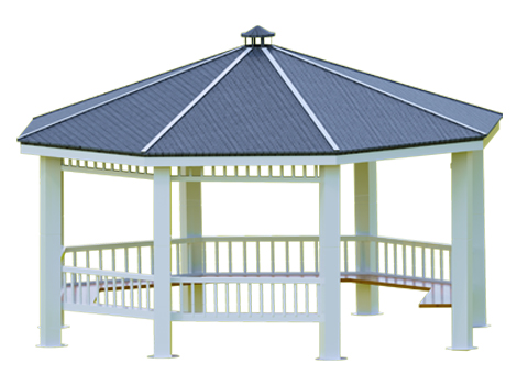 Metal Altugen Çardak Gazebo / Kod: 70241 / Ölçü: (LWH)  400x400x300 YENİ ÜRÜN