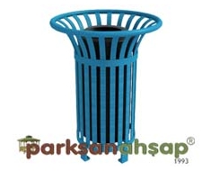 Dış Mekan Metal Çöp Kovası - 70924