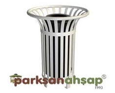Dış Mekan Metal Çöp Kovası - 70926