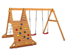 30673 - Tırmanmalı İkili Salıncaklı Set